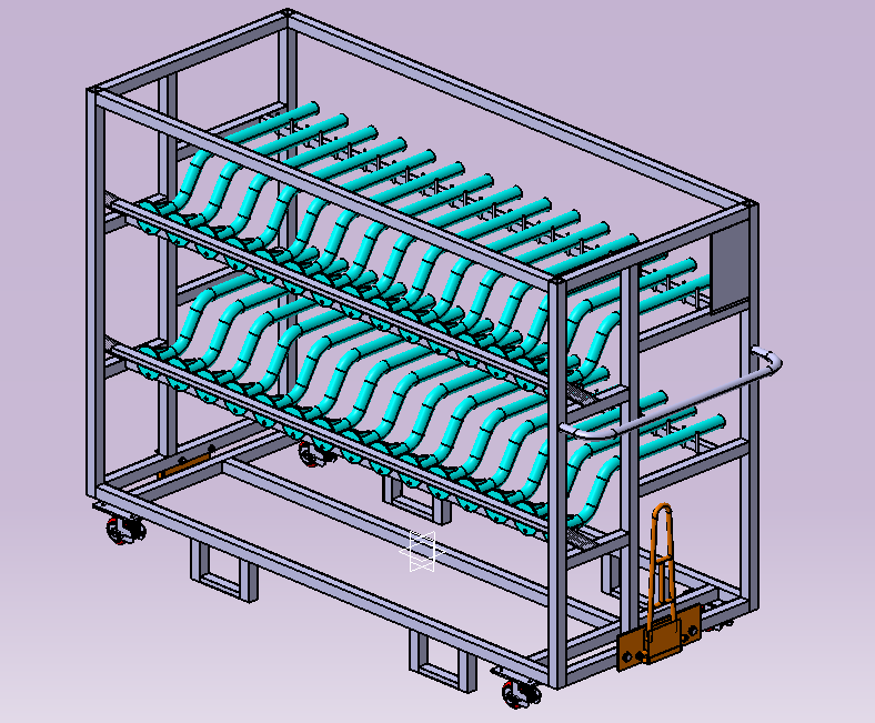 擋泥板固定桿總成A