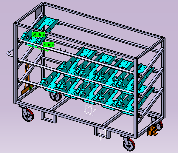 箱式滅火器支架器具